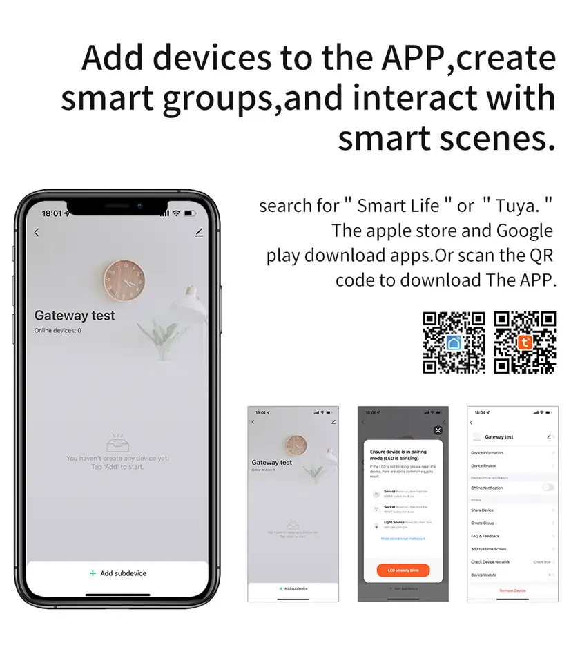 بوابة Tuya Smart Life متعددة الأوضاع مركز أتمتة منزلية ذكية جسر ZigBee WiFi بلوتوث Mesh تحكم صوتي لـ Alexa وGoogle - 5