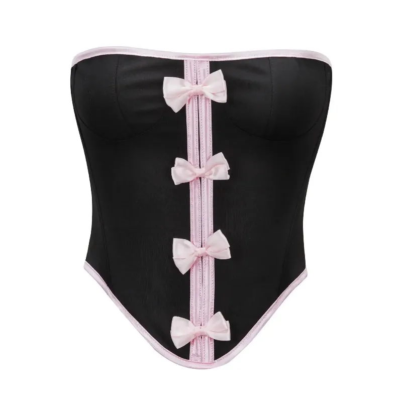 

Корсетные топы-бюстье, сексуальное женское белье, кружевные корсеты на шнуровке, утягивающее боди для коррекции фигуры