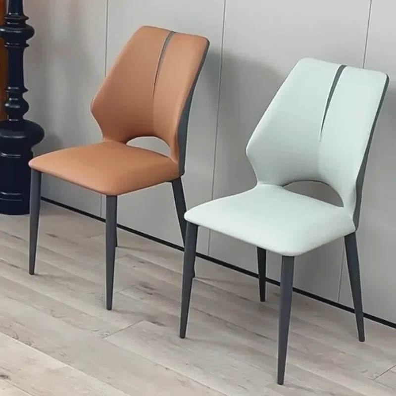 for Dining Chair Casual Breathable Back Simple Cat Proof Light Luxury Nordic Hotel Home Scratching Modern Chair