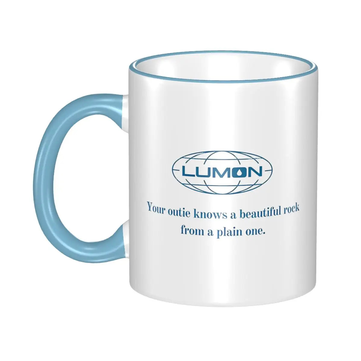 Severance Lumon Industries Your Outie Knows Coffee Mug Kawaii Tea Cups For Bedroom