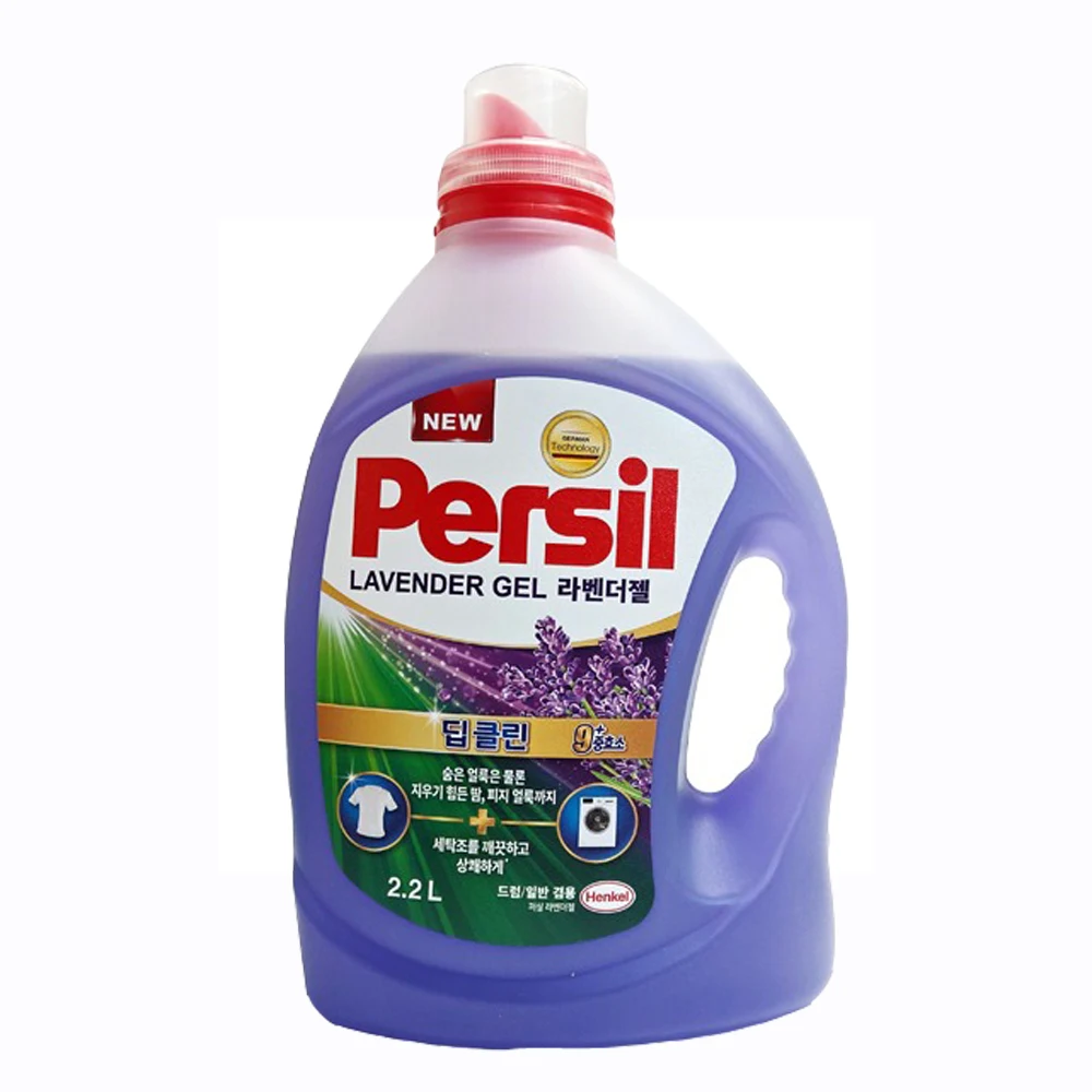 Henkel Persil Waschmittel – Lavendelgel 2,2 l Behälter X1 (general/trommel kompatibel) Fleckenentfernung