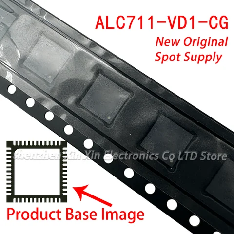 1pcs NEW ALC711-VD1-CG ALC711-VB1 ALC711-VB2 ALC711 B2 D1 B1  QFN IC chip