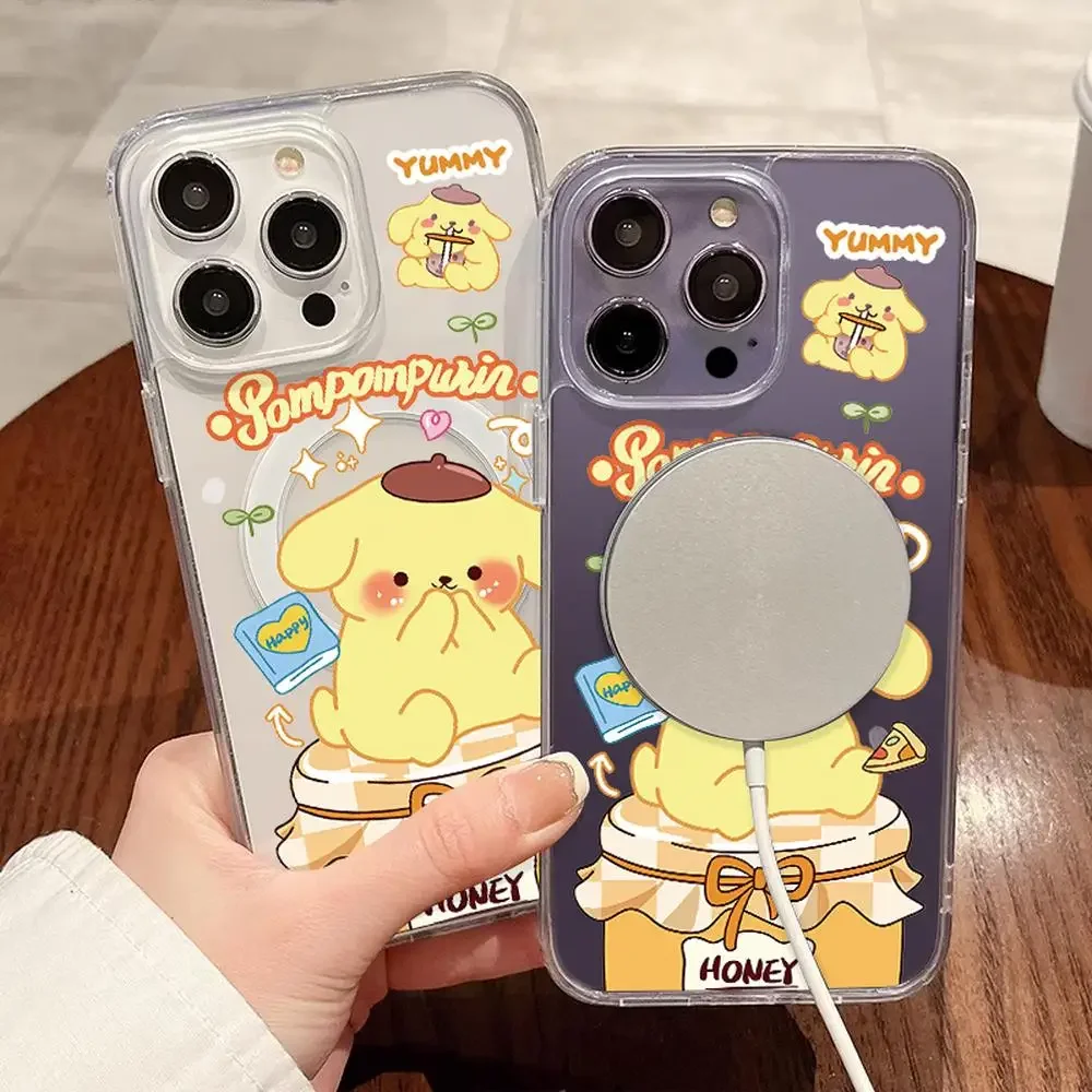 Kitty Cat Phone Case Iphone 16/15/14/13/12/11/x/xs/xs Max/pro Max Meninas Iphone Cases Kitty Cat Acessório de Moda 2025 Novo