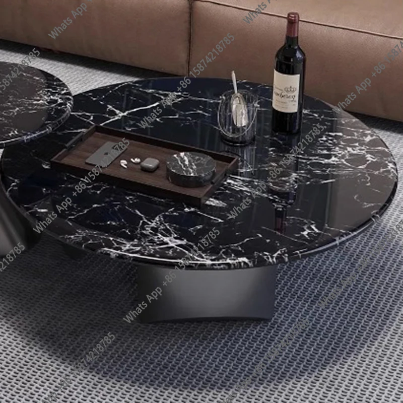D Standing Luxury Side Table Retro Vintage Modern Nesting Fashion Coffee Table Storage Space Saving Mesa Auxiliar Salon Furnitur