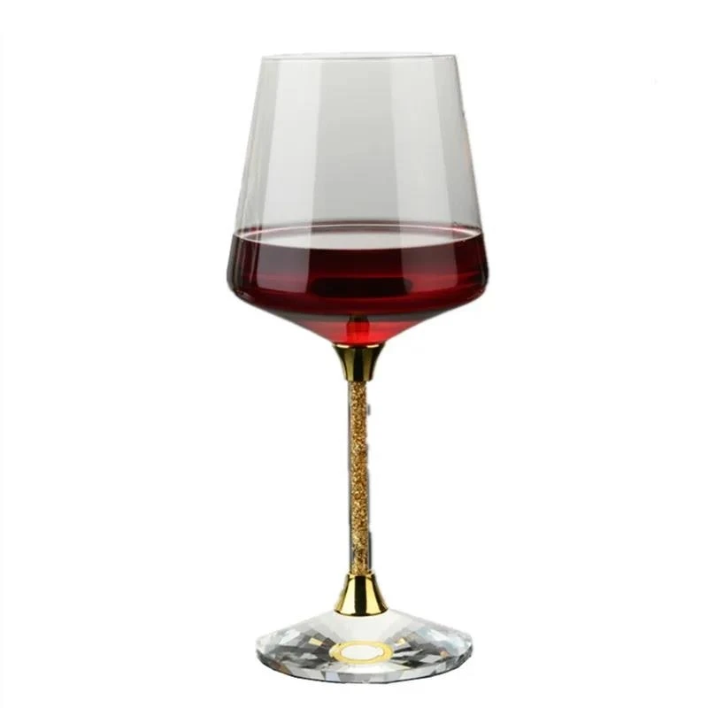 الشمال ضوء فاخر الذهب احباط كريستال زجاج كأس و الدورق مجموعة الأسرة حزب بار النبيذ الشمبانيا كوكتيل #4