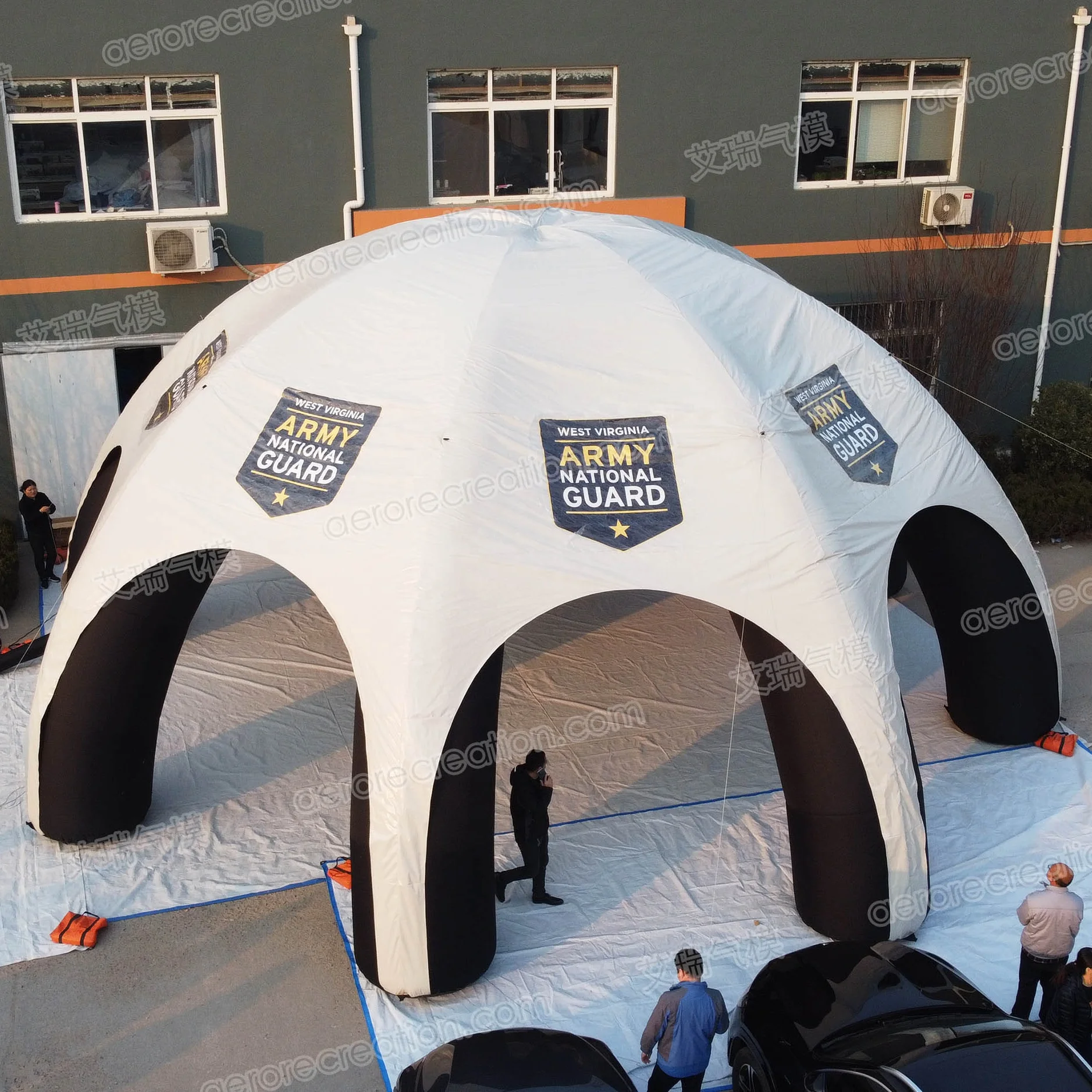 Aero Waterproof Inflatable Advertising Dome Tent for Event