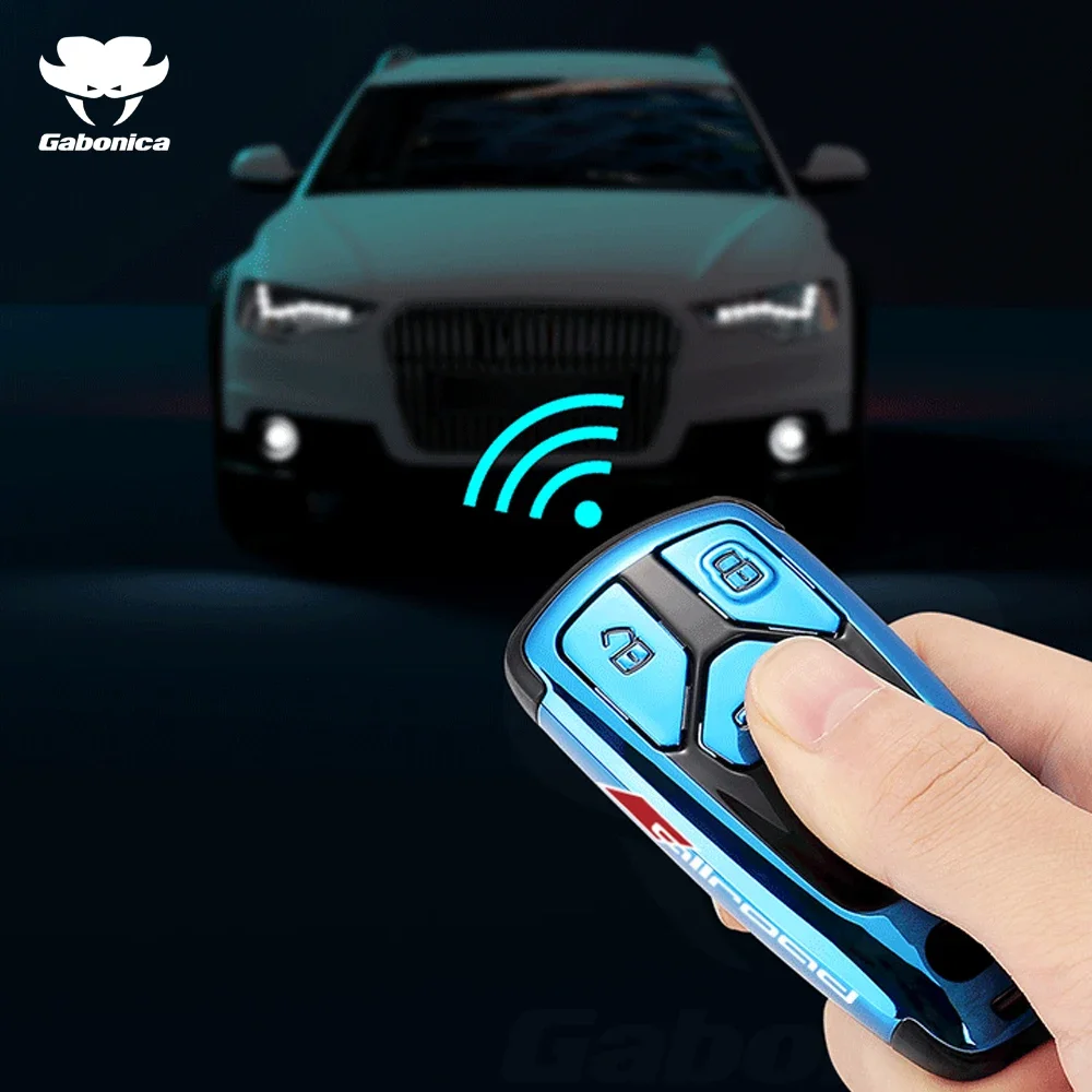 ABS Car Remote Key Cover Case Shell for Audi Allroad Quattro A1 A3 8V A4 B8 A5 A6 C7 A7 A8 Quattro Q3 Q5 Q7 Holder Accessories