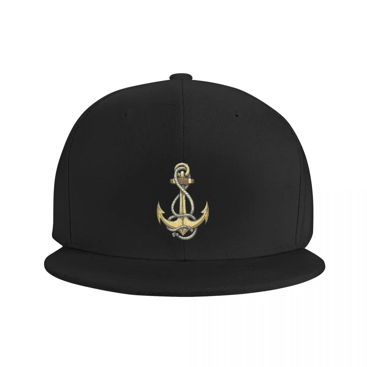 Fashion Nautical Captain Anchor Hip Hop Cap Outdoor Sailor Adventure Flat Skateboard Snapback Dad Hat