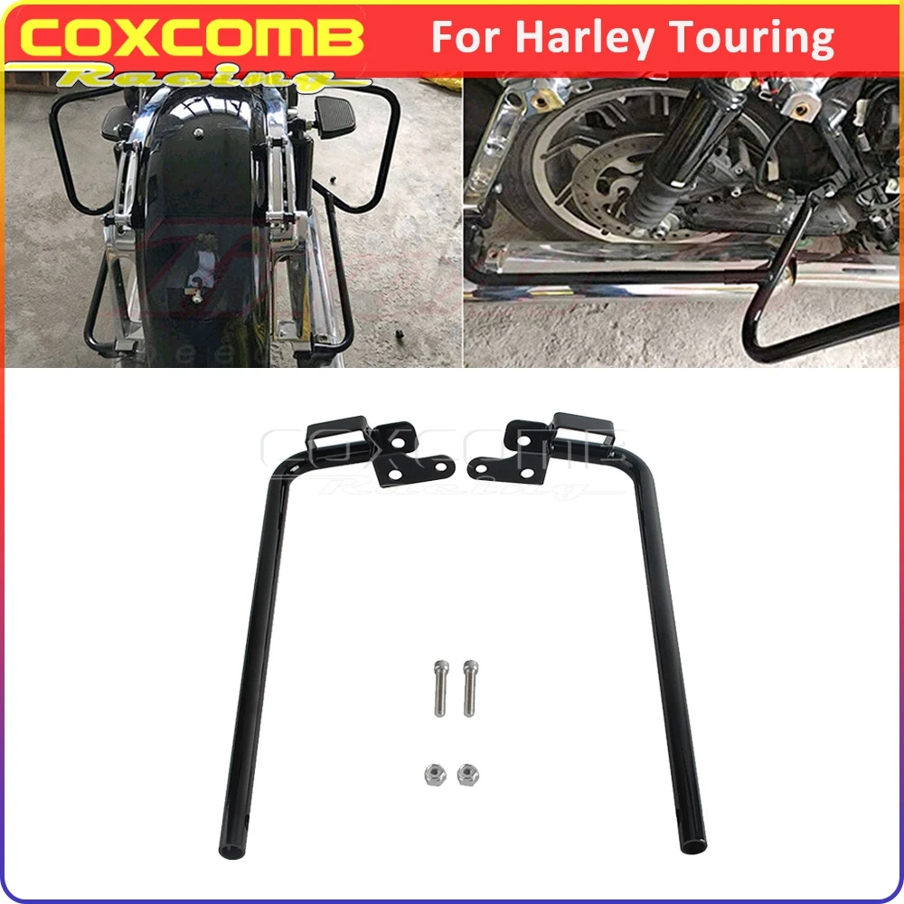 

Motorcycle Saddlebag Holder Bar For Harley Touring Electra Glide Ultra Classic FLHTCU FLHTCUL Low FLHTK FLHTKL Crash Bars Bumper