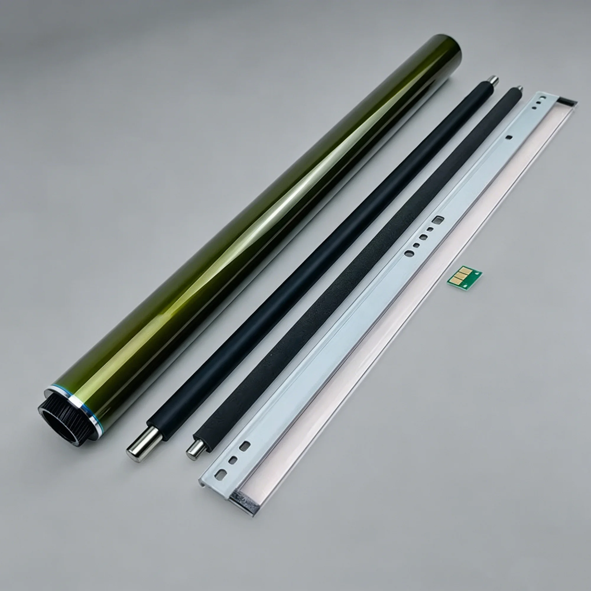 

1Set OPC Drum Cleaning Blade PCR Cleaning Roller For Konica Minolta C250i C300i C360i C7130 Color Drum Unit Rebuild Kit