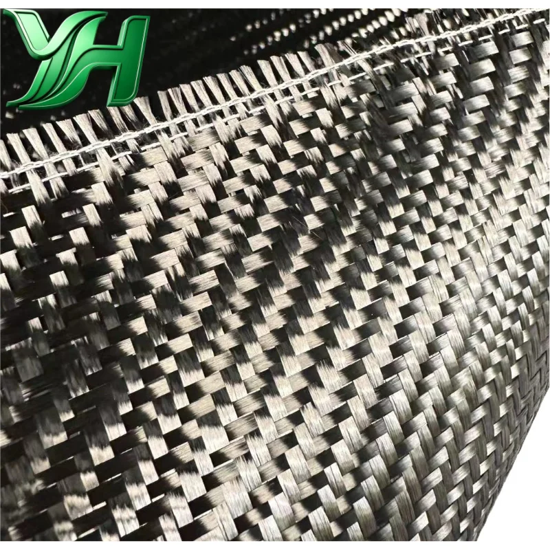 12K 400gsm Twill Carbon Fiber Fabric Roll – Ballistic Impact Resistant Laminate for Body Armor Plate Vehicle Armor Panel