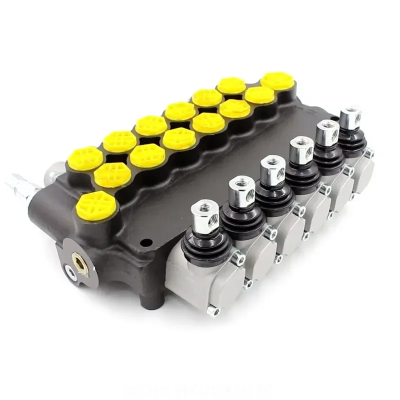 Hydraulic Control Valve Joystick Log Splitter OEM Manufacturer for P80-G12-G34-6OT Valve