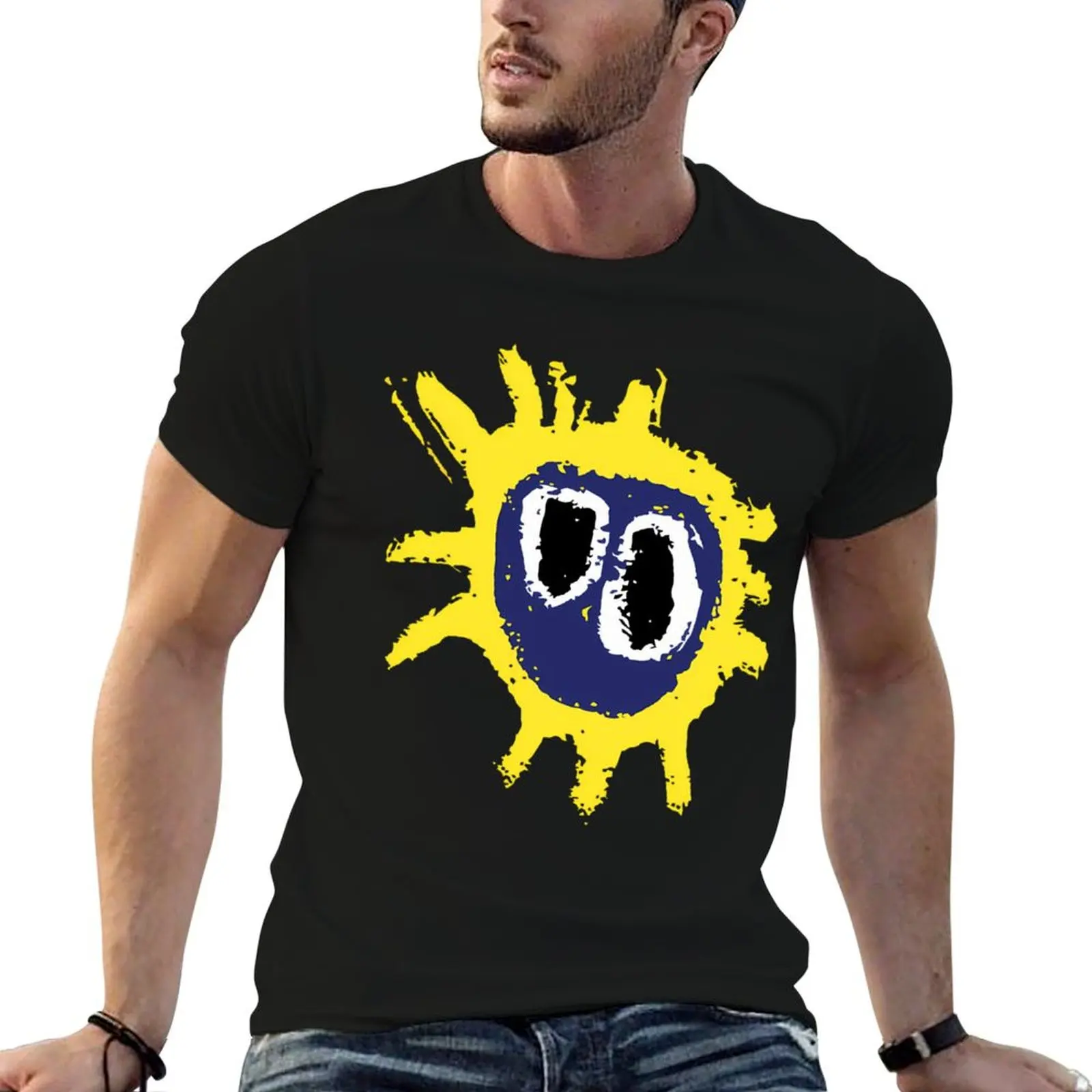 Screamadelica Primal Essential T-Shirt graphic tee shirt vintage graphic tee boys whites tee shirts for men