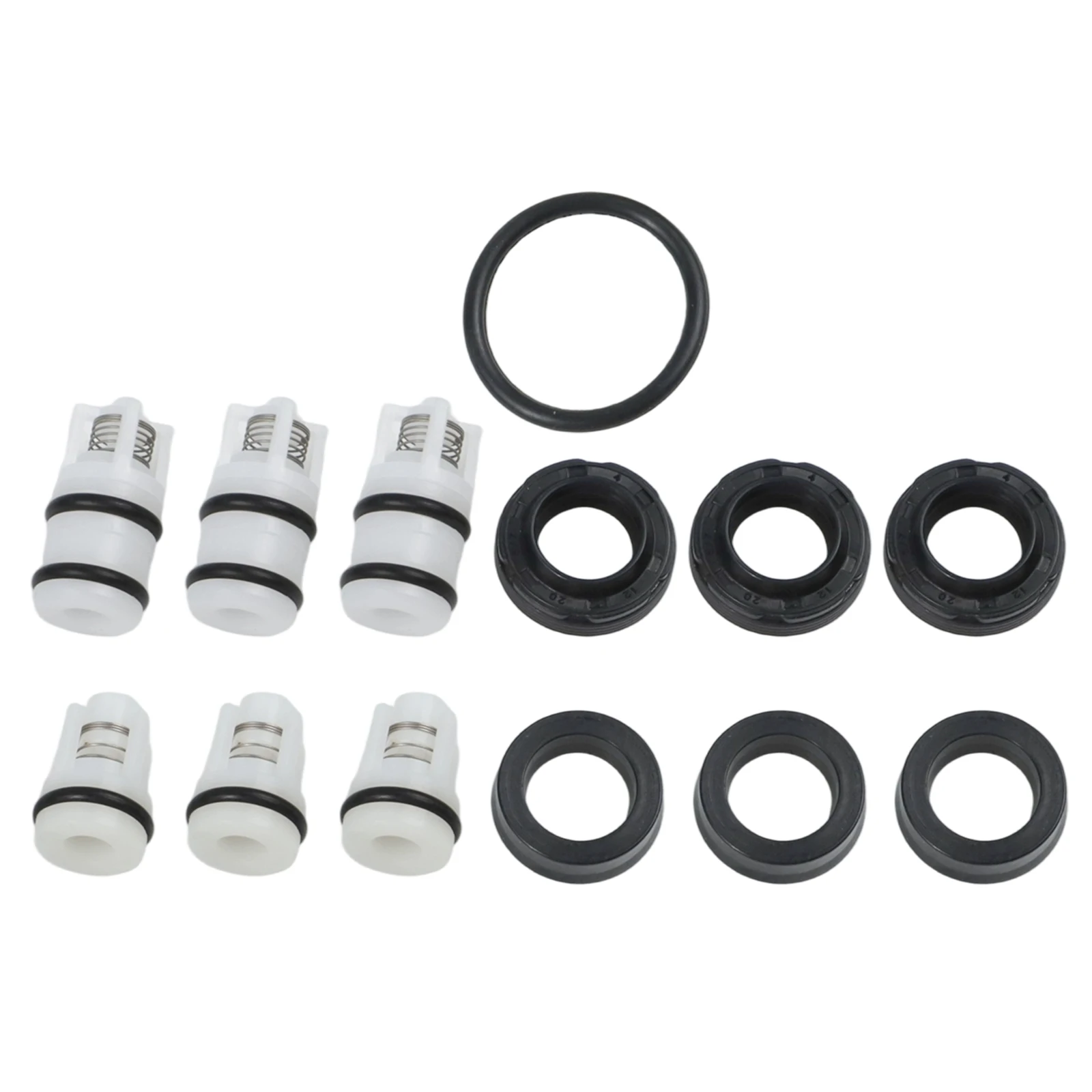 Functional Home Pump Cleaning Head Repair Kit Lightweight Machines Plastic Replacing Seal Washer 220V Check Valves Cleaning