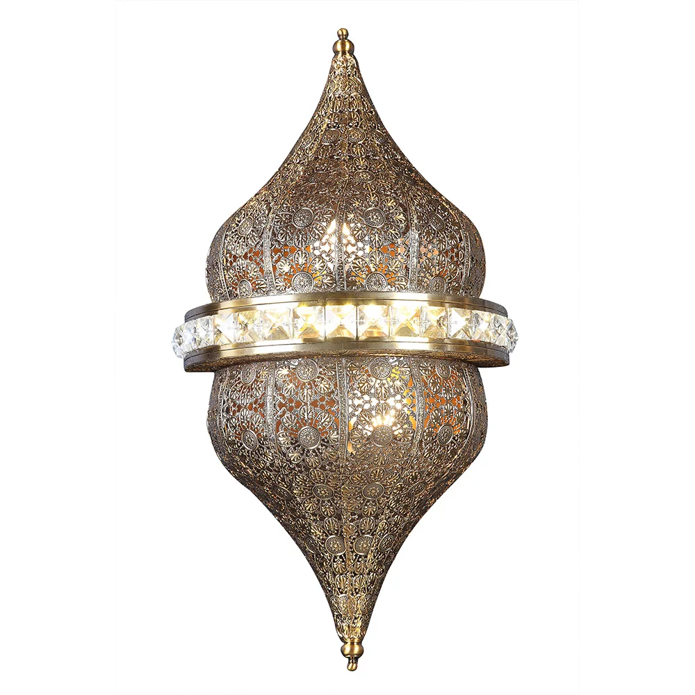 Arabic style light wall lamp for hotel indoor decoration wall lighting