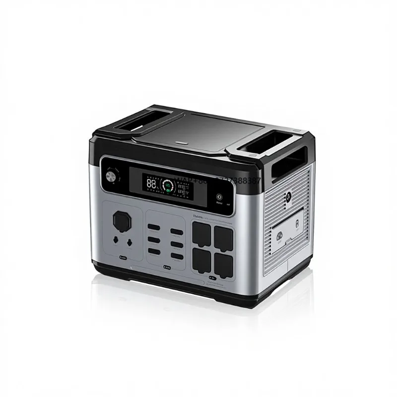 

Индивидуальный портативный литиевый энергетический источник питания MY24 для улицы, большая емкость 2400 Вт 2048 Вт·ч, чистая синусоидальная волна, мобильный аккумулятор для кемпинга