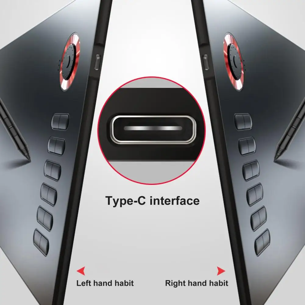 VEIKK A15PRO LCD Writing Tablet 8192 Pressure Sensitivity Type-C 5080LPI Digital Art Graphics Tablet for Windows/Mac/Android