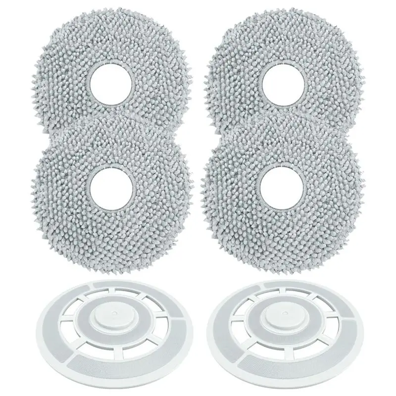 

SEWS-Mop Cloth Pad With Bracket For Roborock Q Revo/P10 Robotic Vacuum Cleaner Accessories Kit Parts