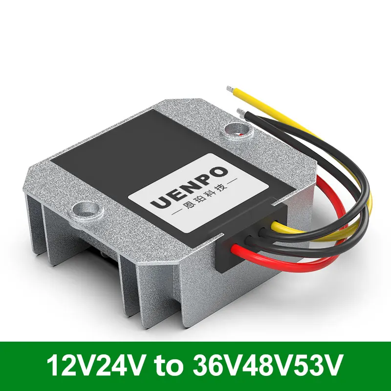 12V 24V to 36V 48V 53V 60V 72V power converter 24V to 36V1A2A3A booster DC-DC transformer module