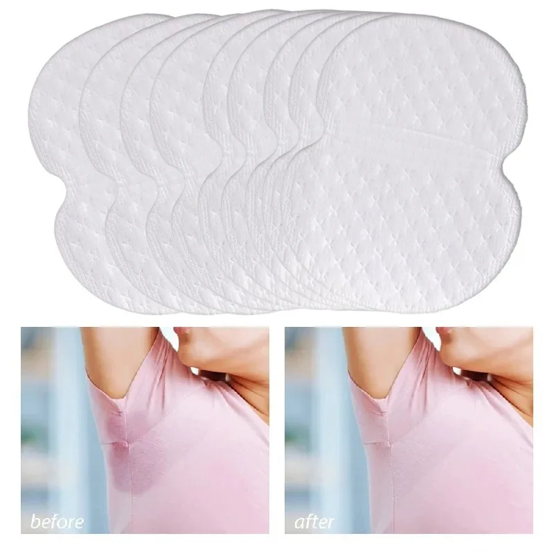 10-50pcs/set Underarm Pads Dress Clothing Perspiration Deodorant Pads Armpit Care Sweat Absorbent Pads Deodorant for Women Men