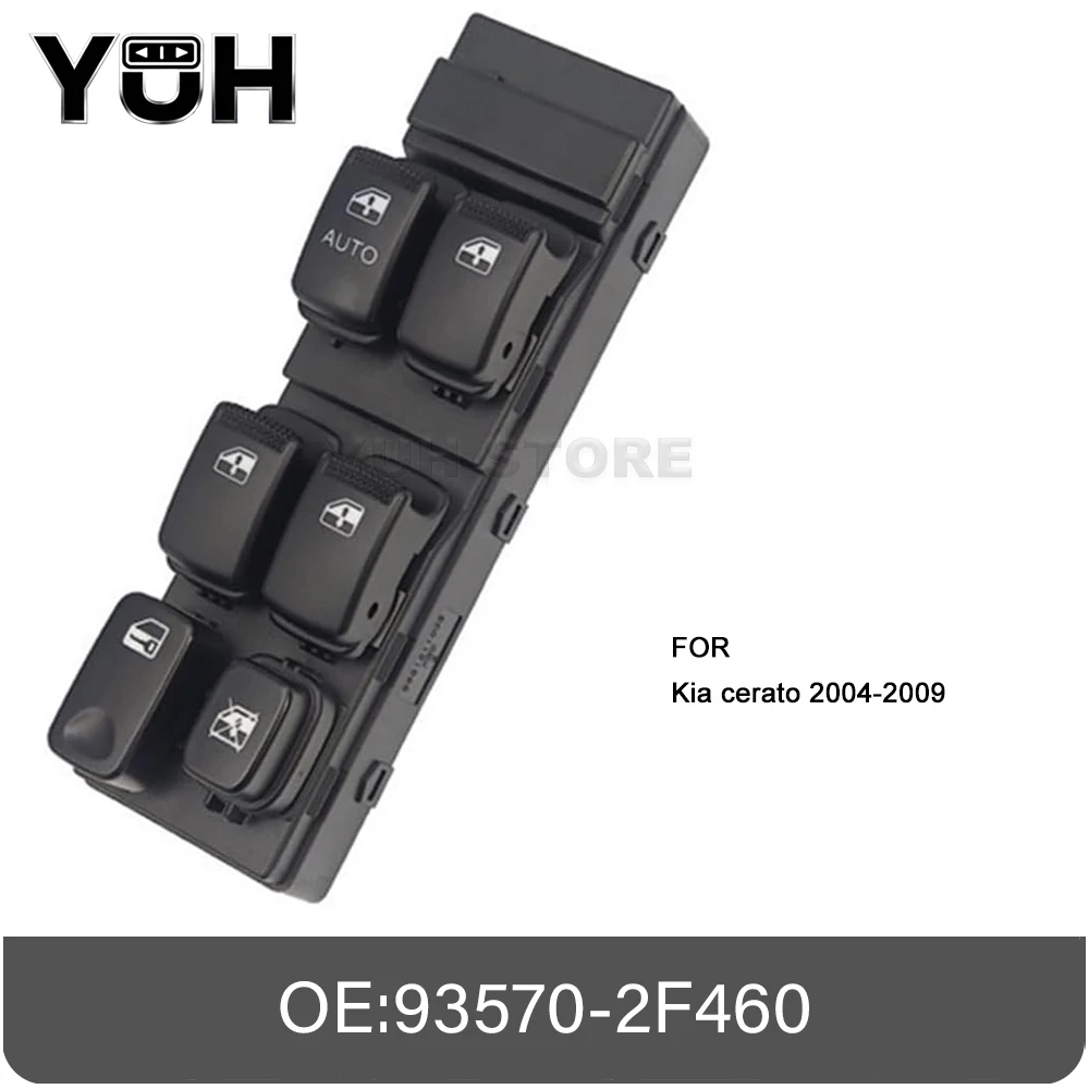 

93570-2F460 для Kia Cerato 2004 2005 2006 2007 2008 2009 передний левый электрический подъемник, кнопка переключения окна, 16 контактов