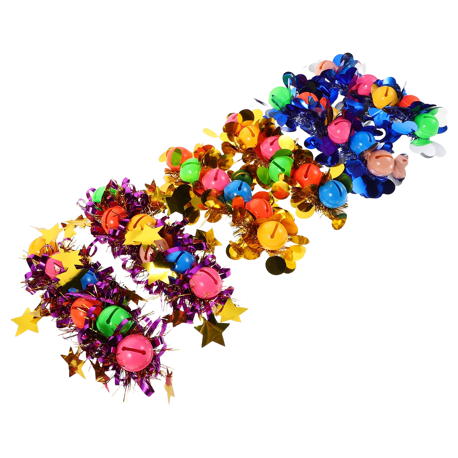 

6 Pcs Cheerleader Performance Hand Flower Stuff Bracelet Kids Cheerleaders Dance Pom Wristlet Props Child