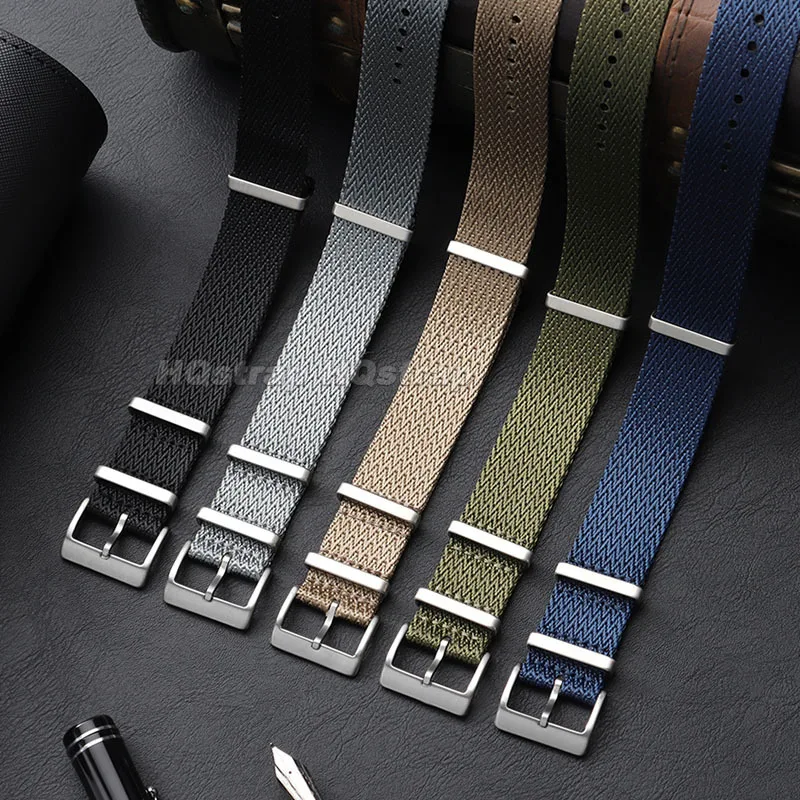 Canvas Nylon Watch Band 18mm 2 - đánh giá và giá Omega Watches Smartwatch