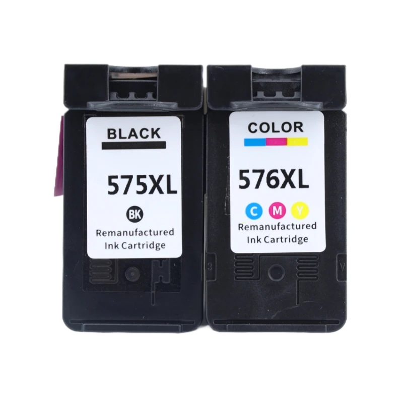 Compatible 575XL 576XL Ink Cartridge for Canon PG575 CL576 PG-575 CL-576 PIXMA TS3550i TS3551i TR4750i TR4751i Printer