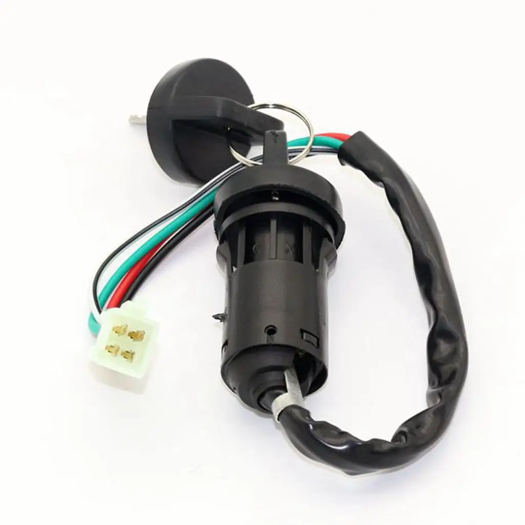 INTERRUPTOR DE ENCENDIDO DE CHAVE Mini ATV POCKET DIRT Chopper Pit BIKE 4 FILOS