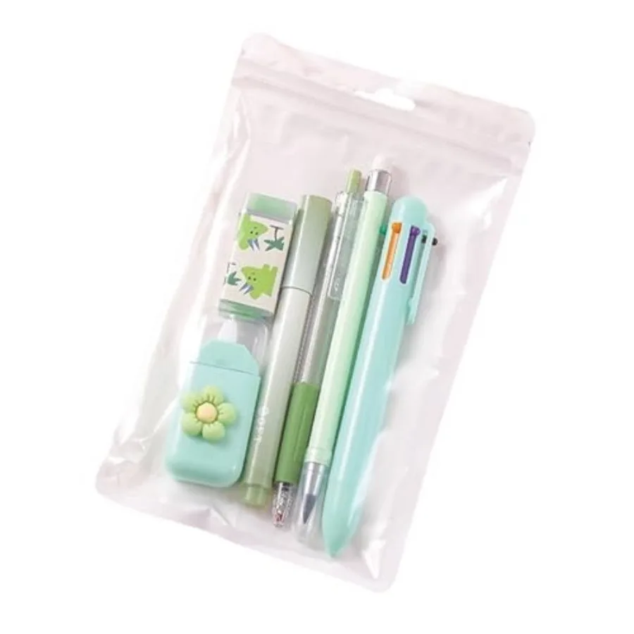 

6 Pcs Cute Stationery Set for Women Back to School Supplies Office Supplies Including Gel Ink Pens 6-in-1 Ballpoint Pens Pencil