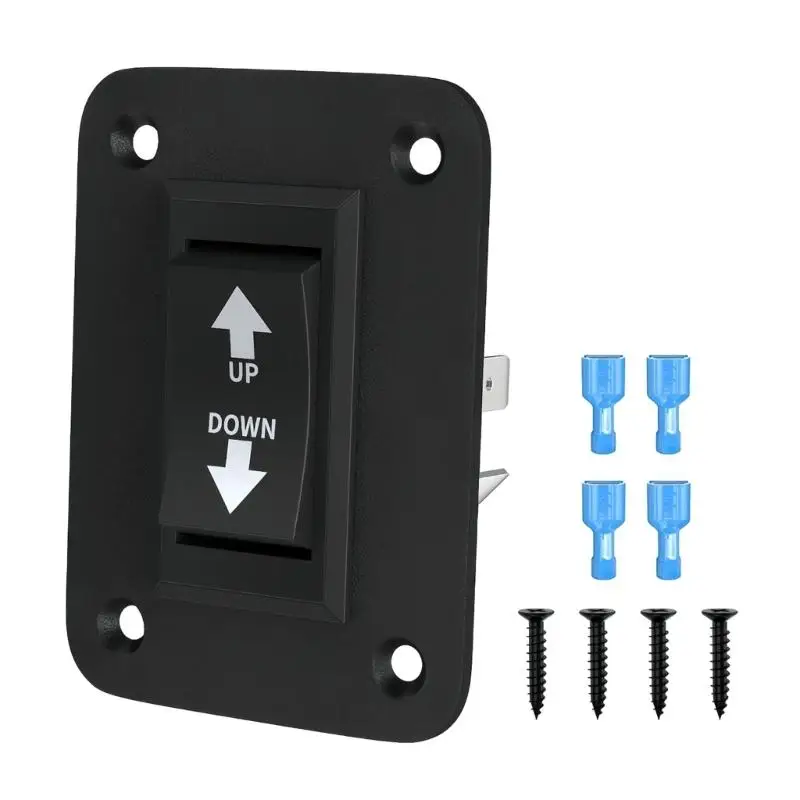 652F Rocker Switches Panel With Stable 4 Leg Mounting Polarity Reversing Rocker Switches
