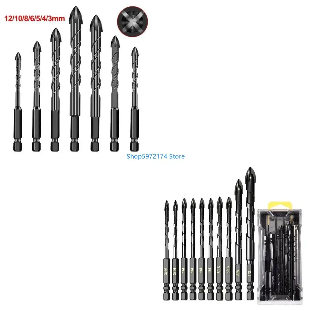 Y3NB Concrete Drill Bit With Hexagonal Shank Compatibility For Accurate Hole Drilling
