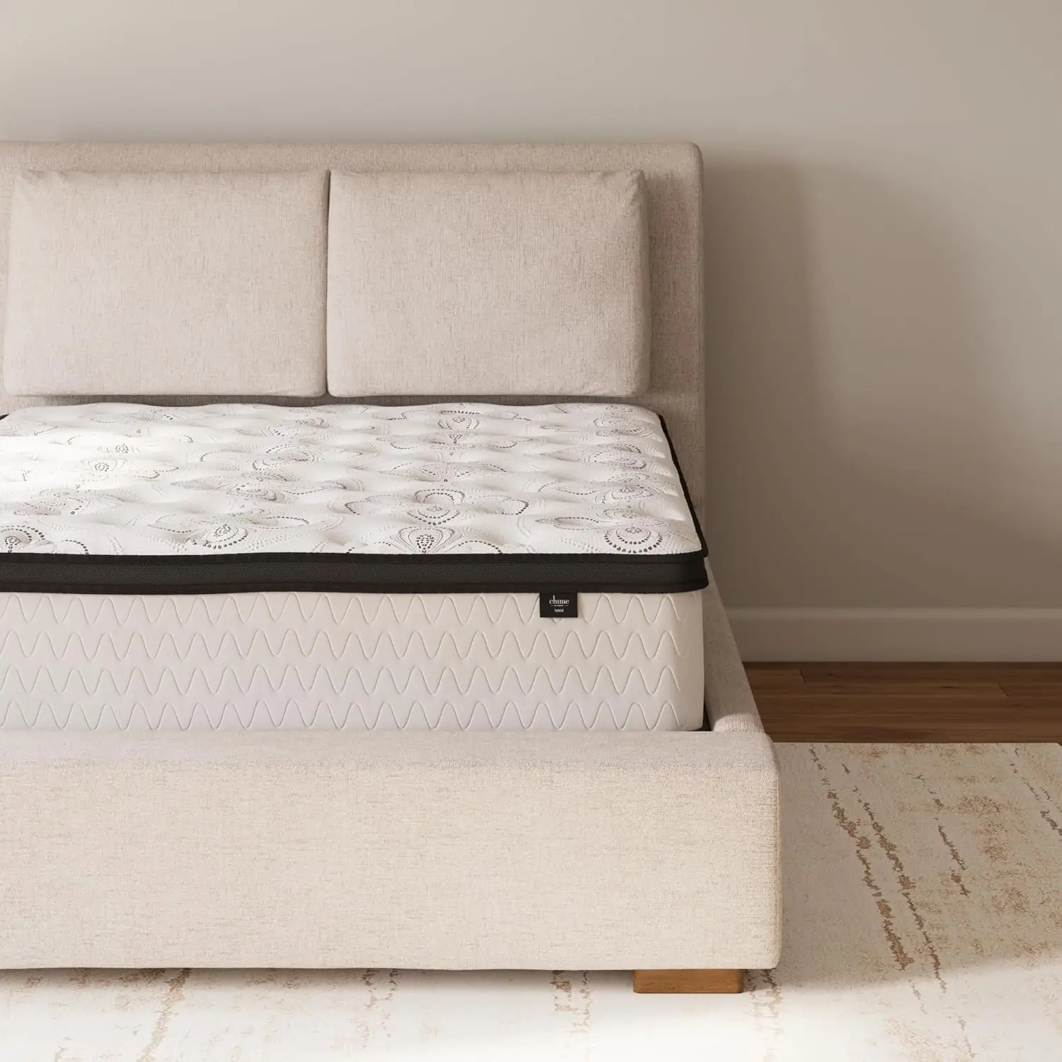 Design by Ashley Full Size Chime 12 Inch Medium Firm Hybrid Mattress with Cooling Gel Memory Foam