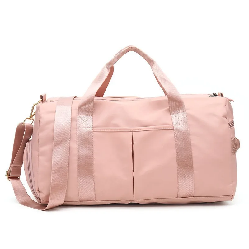 

Multiple Pockets Dry Wet Separation Travel Handbag Large Capacity Duffel Bag Luggage Fixed Fitness Sports Crossbody Shoulder Bag