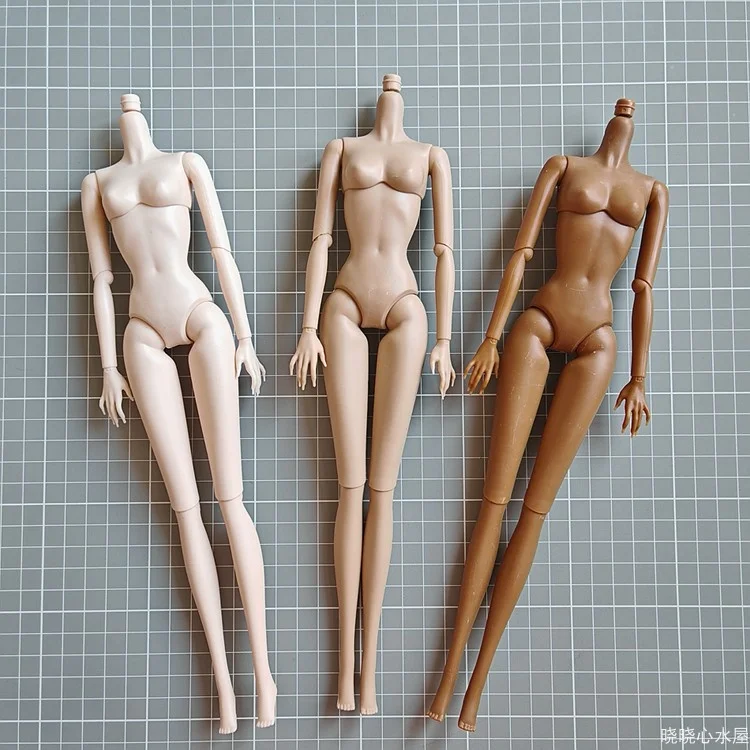 30cm Doll Body Supermodels Body Accessories With Multi Joint DIY Girl Toy High Quality 12inch Joints Movable Nude Body 1/6 Size