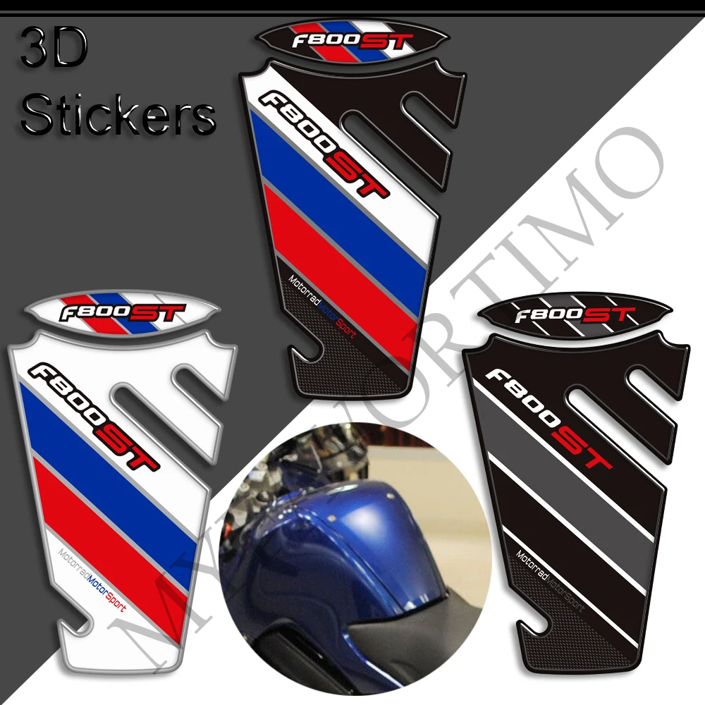 

Tank Pad Side Grips For BMW F800ST F 800 S ST F800 F800S Stickers Decals Protector Gas Fuel Oil Kit Knee Screen Wind Deflector