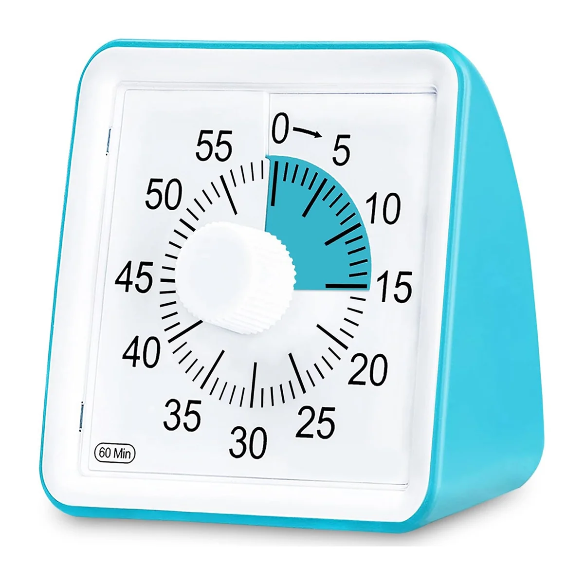 

60-Minute Visual Timer for Kids,Study Classroom Timer, Silent Countdown Timer for Teachers and Adults Blue