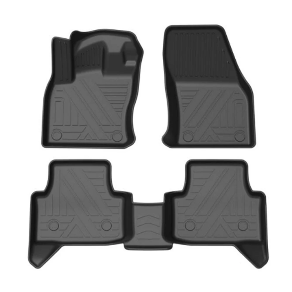 

For Volkswagen T-ROC 2018-2021 Fully Surrounded Special 3D TPE Car Floor Mat The Left Driving Waterproof Non-slip Car Foot Pad