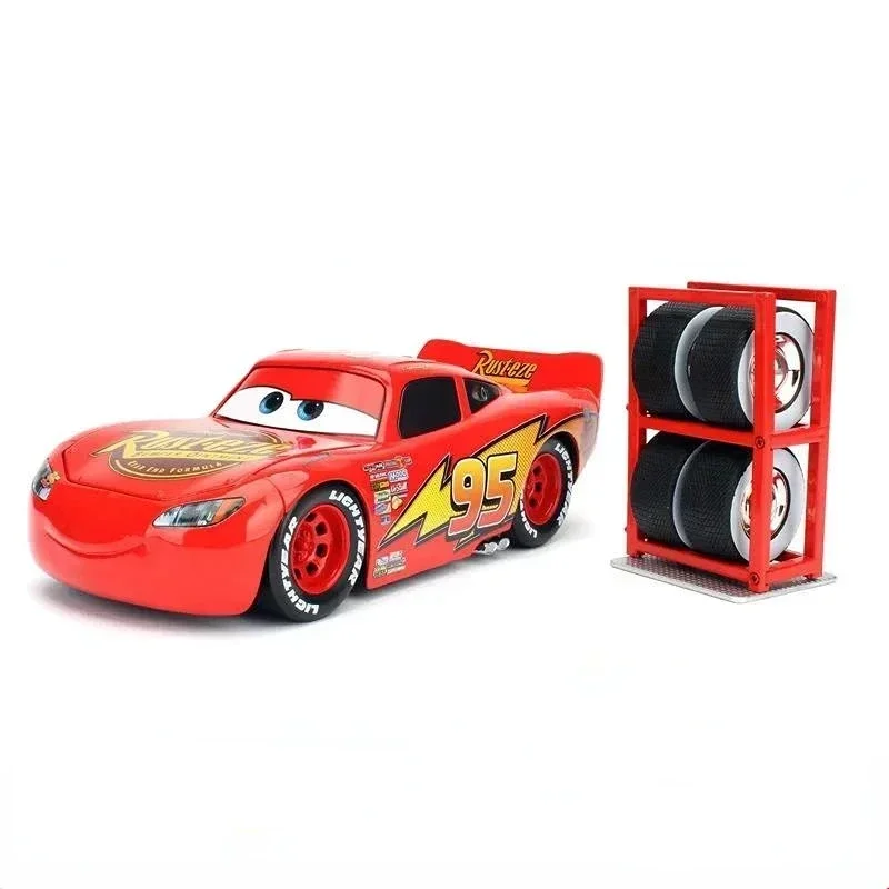 Jada 1:24 Racing car General mobilization FABULOUS LIGHTNING MCQUEEN Diecast Car Metal Alloy Model Car Toys for kids Gift