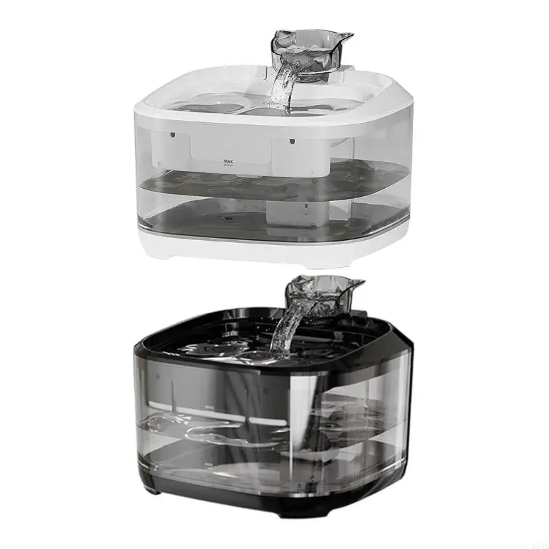 

L74D USB Powered Cats Water Fountain 5L Automatic Pet Drinking Fountain and Filtration Quiet Operations For Cats Dog Use