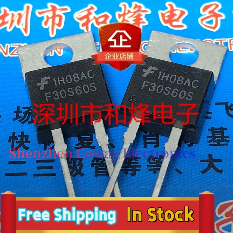 

10 шт.-30 шт. F30S60S FFP30S60STU TO-220-2 600V 30A Быстрая доставка