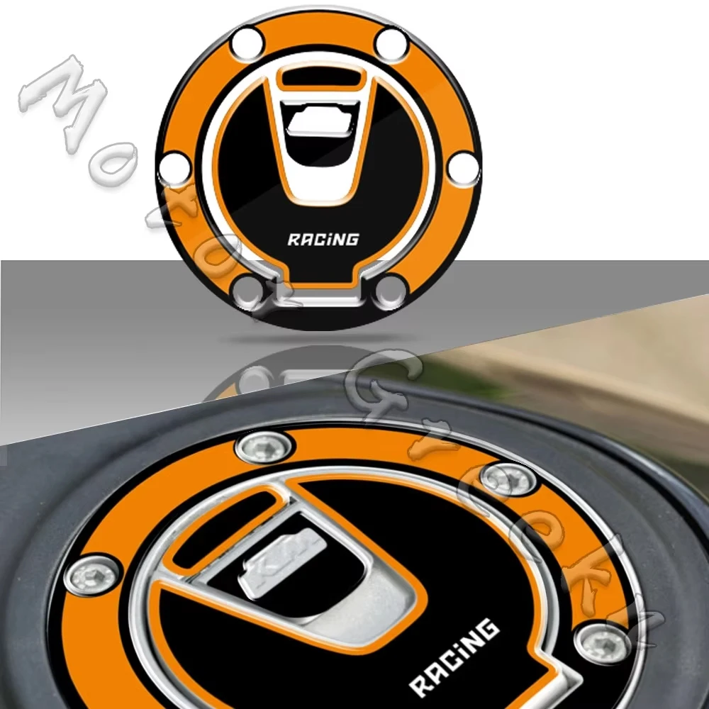 

For 1290 Super Duke R 3D Motorcycle Tank Cap Sticker Decal Gas Oil Cap Cover Protector Accessories Waterproof 2018-2023