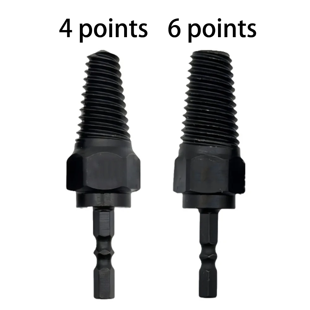 1Set Screw Removal Tool Hexagonal Shank Broken Head Screw Extractor Screw Broken Head Screwdriver For Easy Extraction & Repair