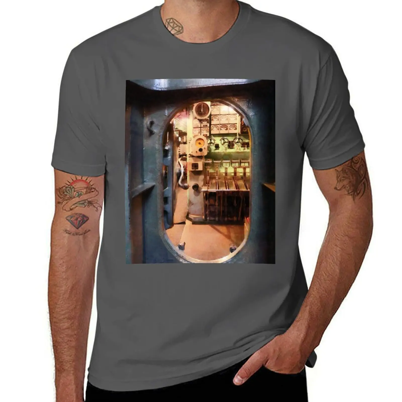 Hatch in Submarine T-Shirt sublime new edition t shirts for men cotton