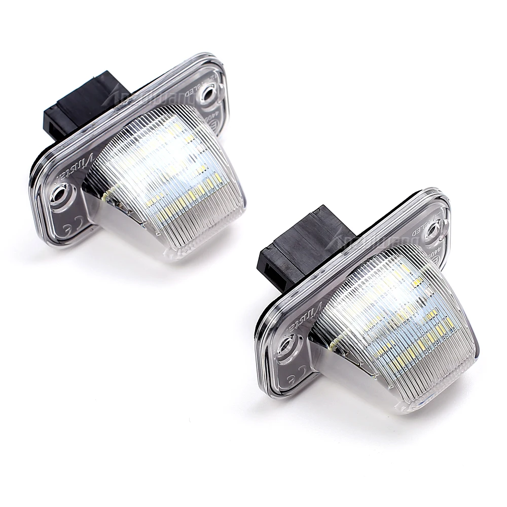 

2pcs LED License Number Plate Light For T4 Transporter Syncro 1993-2004 Passat B5 Limousine Caddy Jetta Syncro
