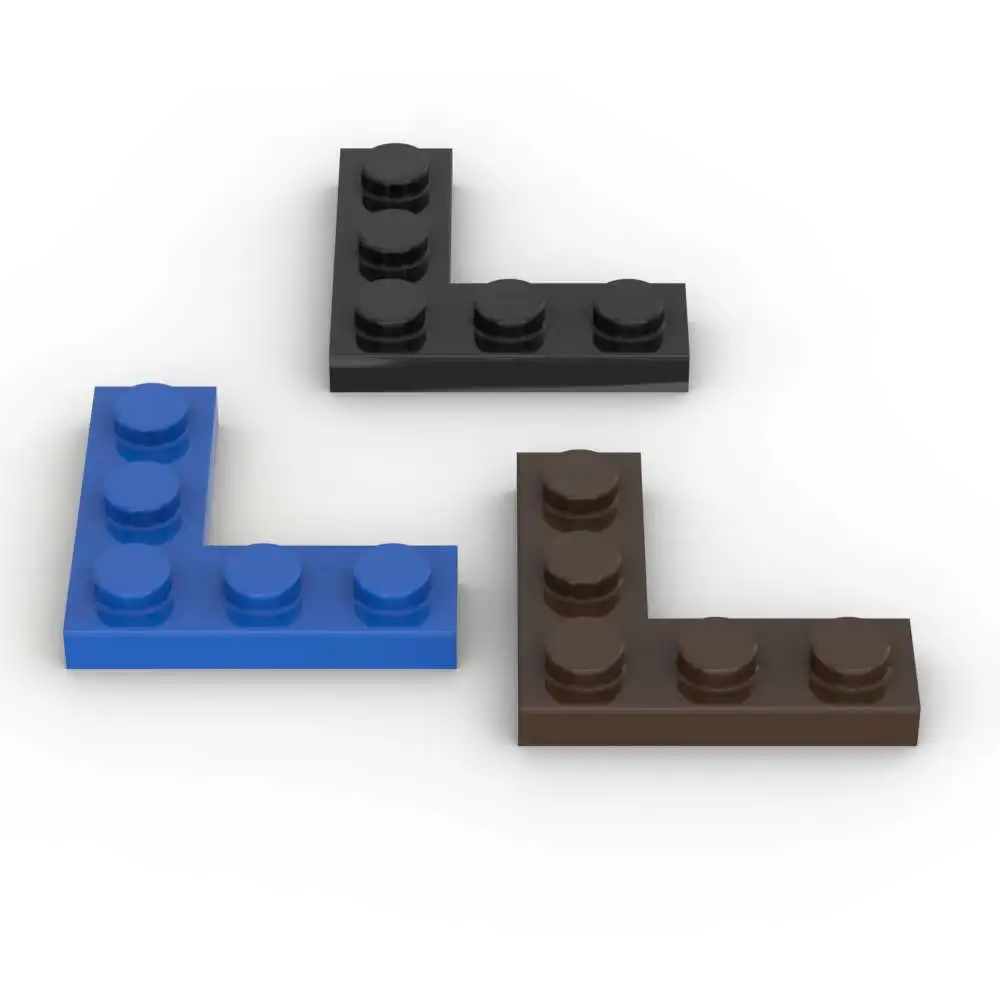 

MOC 10PCS Plate 3x3 77844 Corner Building Blocks Kit Board Plate Educational Bricks Particle Puzzle Toy Children Birthday Gifts