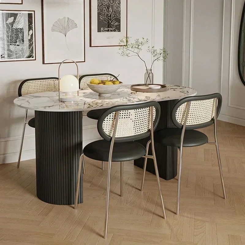 

m Simple Nordic Dining Table Marble Minimalist Home Kitchen Dining Table Beauty Comfy Mesa Kitchen Furniture m