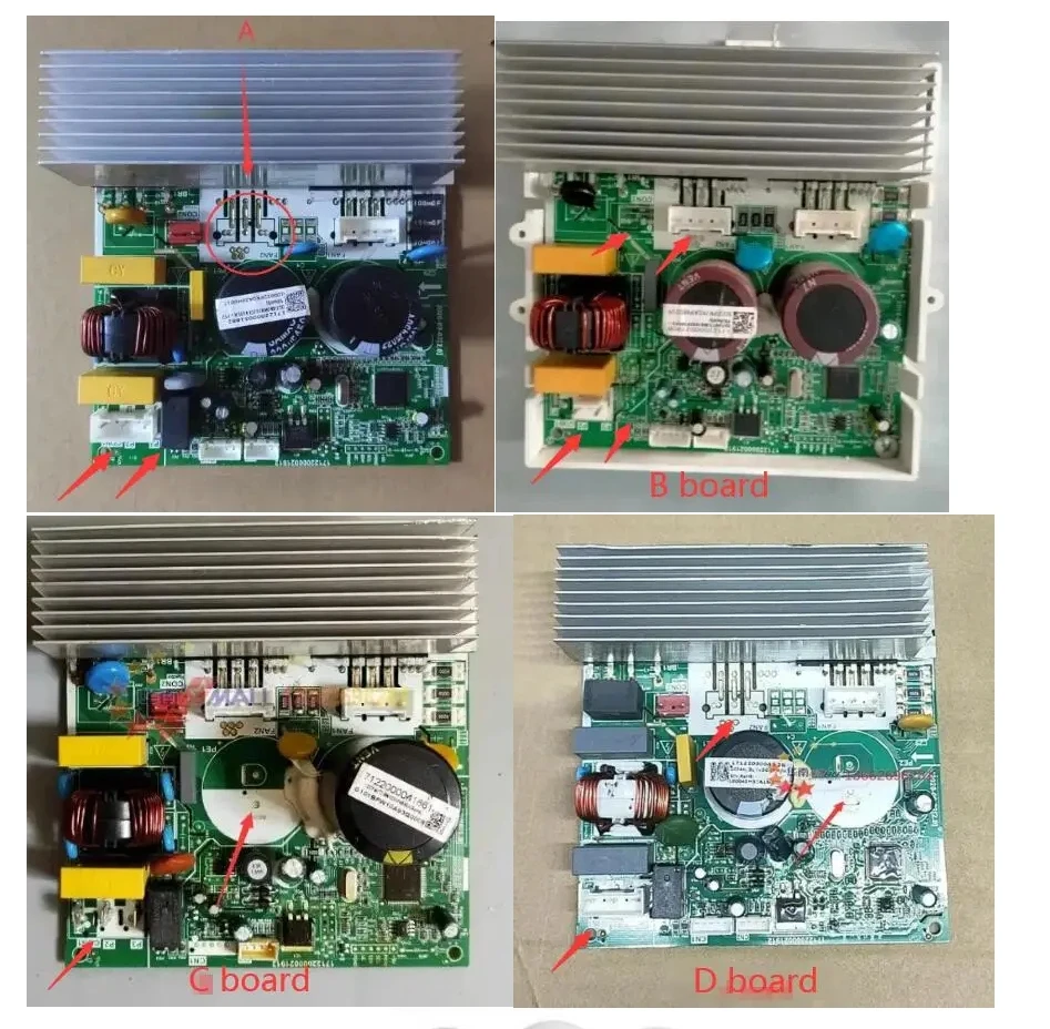 Original new Midea Fan driver board starting module 17122000021912 DCFANT2(MN103DF46XEA+PS219C4)