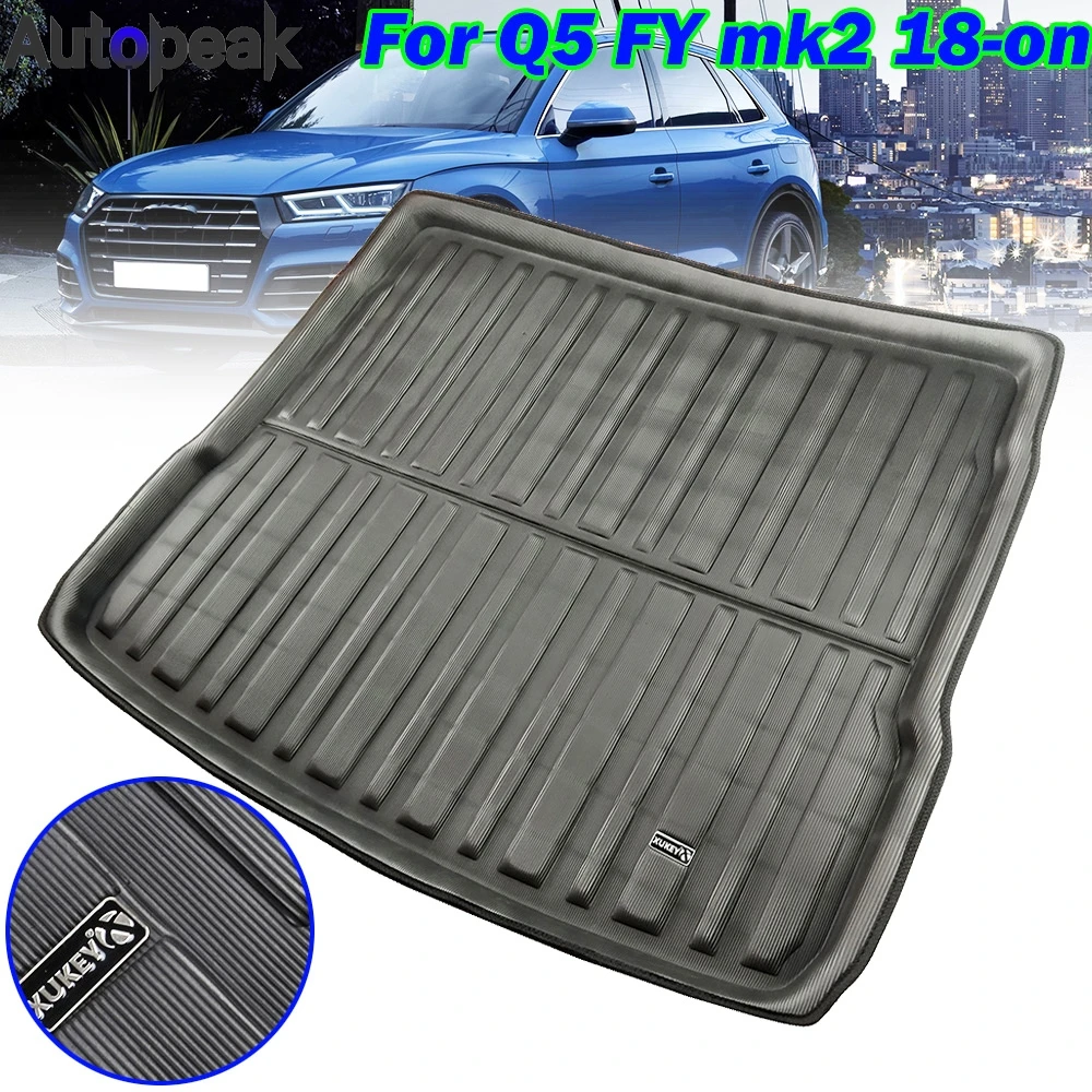 

Tailored For AUDI Q5 SQ5 FY 2018 - 2023 Rear Trunk Mat Cargo Boot Liner Tray Floor Carpet Guard Cover 2019 2020 2021 2022