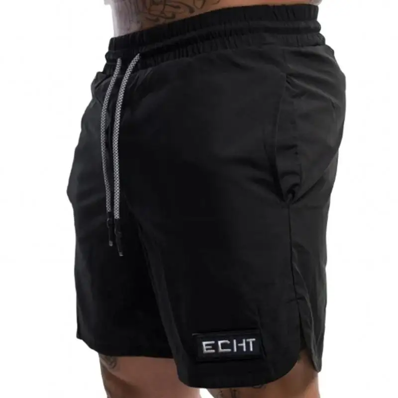 Ect-شورت من قماش النايلون للرجال والنساء ، ملابس رياضية فضفاضة ، تجفيف سريع ، دانتيل صلب ، نفس النمط ، الصيف